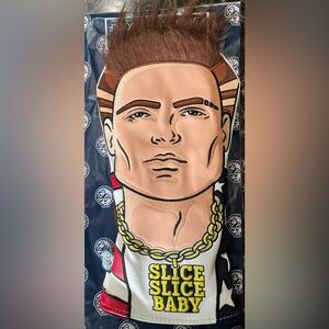 Birdie Boss Golf Leather Driver Head Cover Slice Slice Baby and towel.